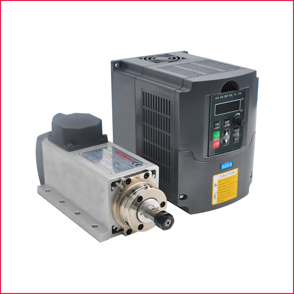 1.5KW 220V/110V шпиндель с воздушным охлаждением 1500W CNC Шпиндельный двигатель ER11