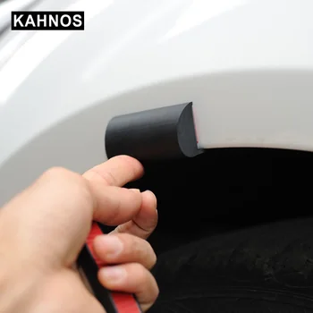 

Rubber Fender Flare Car Wheel Eyebrow For Ford Focus 2 3 Fiesta Mondeo Citroen C4 C5 C3 Skoda Octavia 2 A7 A5 Mudguard Car