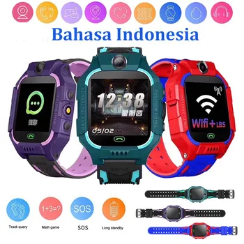 

New Upgrade 2019 Smart Watch LBS Children Anti-Lost Smartwatch Touch Screen Two-Way Call SOS Game Wristwatches Kids Smart Watch