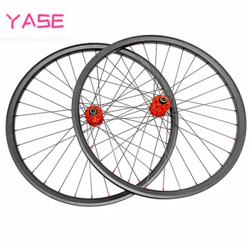 

Hope pro 4 hubs boost 110x15 148x12 carbon wheels 27.5er 650B mtb wheelset 27x25mm hookless mountain carbon wheelset disc brake