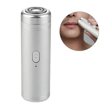 

Rechargeable Mini Portable Electric Razor Shaver for Men Waterproof Washable Shaving Machine Beard Hair Trimmer for Home Travel