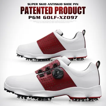 

Golf Shoes Men Waterproof Breathable Non-Slip Shoes Sport Shoe Laces Sports Spiked Shoe Professional Golf Sneakers