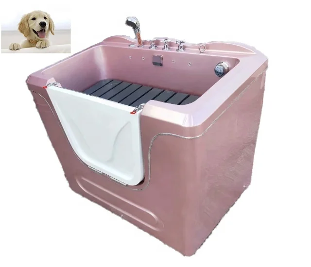 Fabricante directo chino de fibra de vidrio para perros, bañera para  mascotas, bañera para perros, máquina portátil de SPA para mascotas  GG-1304-Ningbo Baiai Smart Sanitary Ware Technology Co., Ltd.