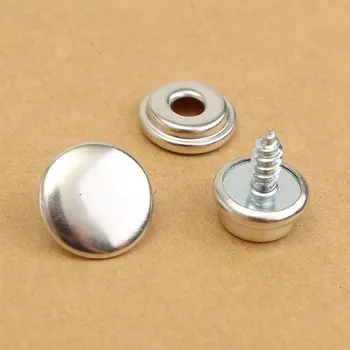 

Fastener 60pcs Bolts Sewing Screw Snap Button Practical Stainless Steel Metal Coat Baby Carriages Multi-Purpose