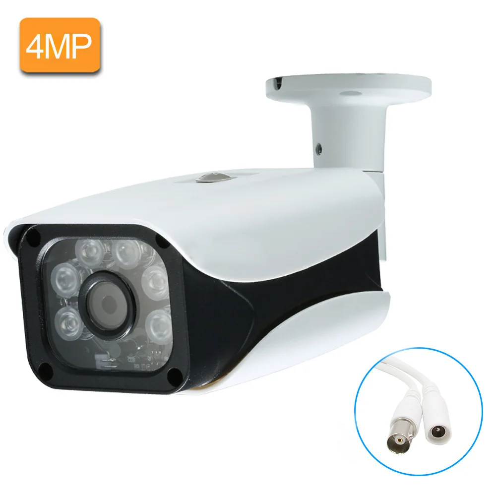 AHD Camera 4MP 2MP 4MP 5MP AHD CCTV камера 1080P для помещений и улицы Водонепроницаемая инфракрасная камера ночного видения - Цвет: AHD Camera 4MP