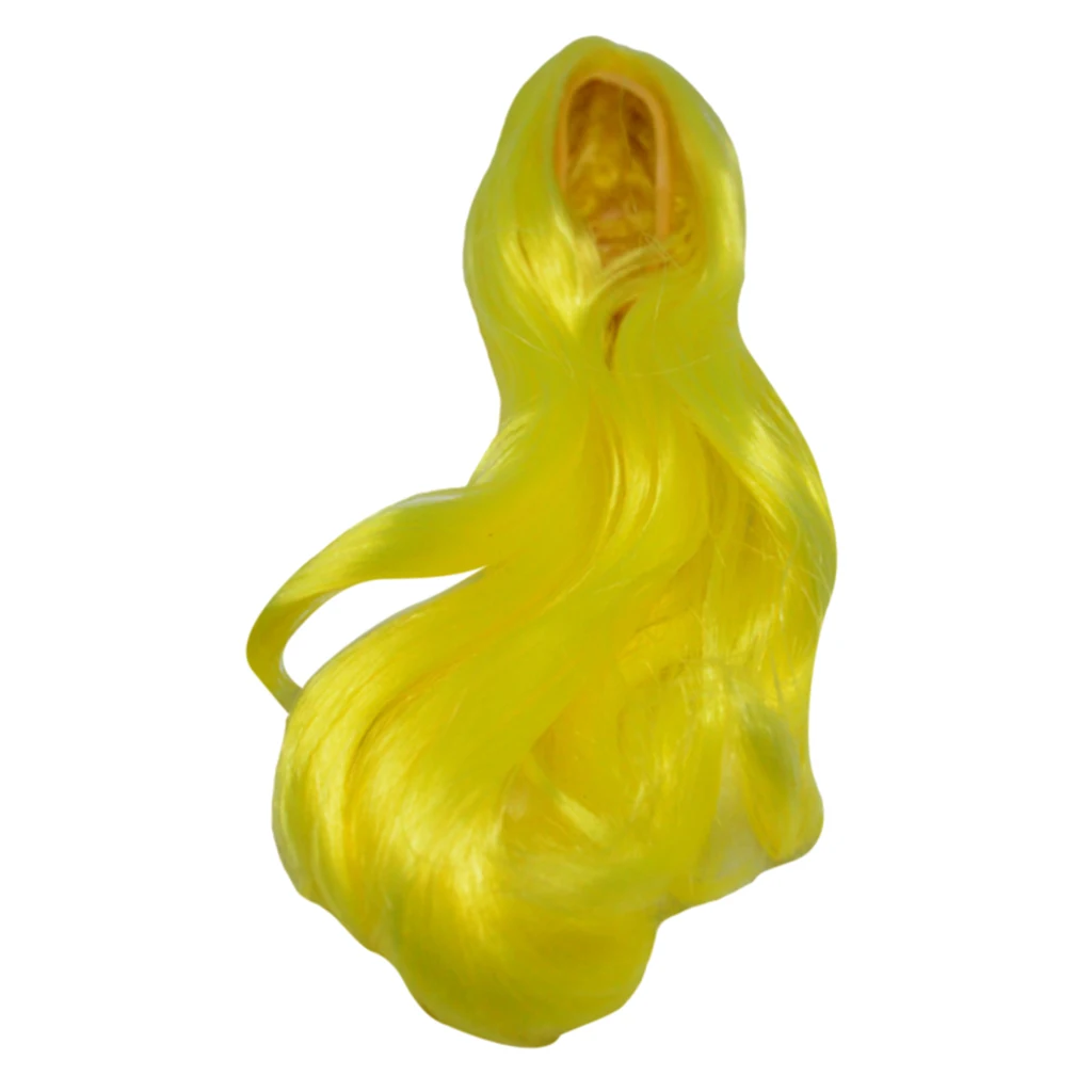 1/6 Woman Long Hairpiece For 12Inch Action Figure BJD Doll DIY Female Dolls Figure Model Hair Extension DIY Accessories 1/6 Woman Long Hairpiece For 12Inch Action Figure BJD Doll DIY Female Dolls Figure Model Hair Extension DIY Accessories