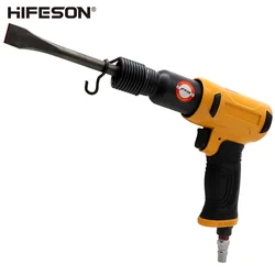 HIFESON – pistolet à Air portable professionnel, pelle à gaz, 190W, petit outil antirouille, outils pneumatiques avec 4 burins 