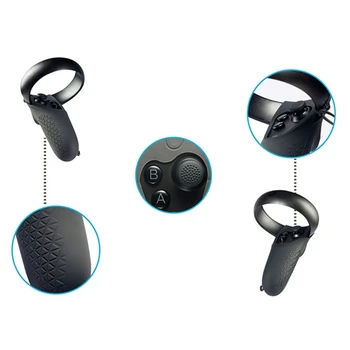 

VR Lens Protective Cover Silicone Case Handle Case for oculus-Quest Controller