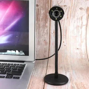 

Long Pole Camera Black ABS 480P High Definition USB 2.0 Interface Computer Office Supplies Hot