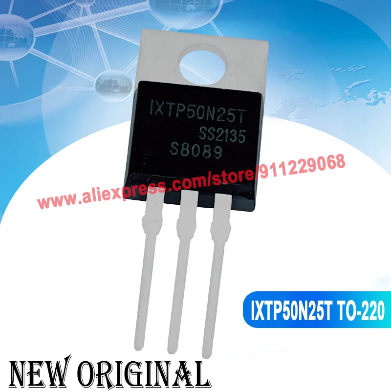 

(5 шт.) IXTP50N25T TO-220 250 В 50A