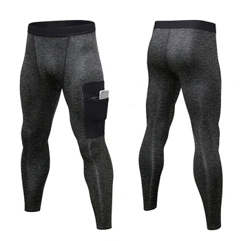 

New Men Camouflage Pocket Sport Running Tights Men's Gym Fitness Training Sport Jogging Running Pants Men Slim Sport Trousers