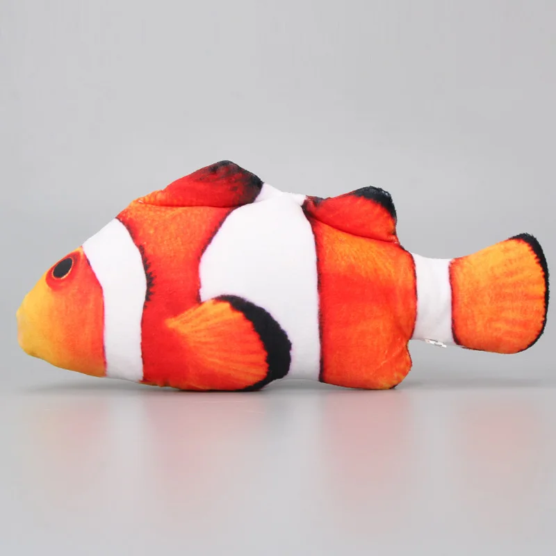 55 см 3D моделирование плюшевый Кот Игрушка для кошек рыба плюшевая Мягкая Карп плюшевая подушка креативный Диван Подушка Рождественский подарок для детей - Цвет: 55cm 1pcs color