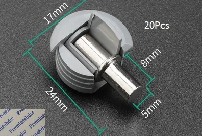 20 Grey Мебельный шкаф, полка, Опорный кронштейн, колышки, съемные стеклянные полки - Цвет: 20 Grey