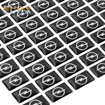 

50pcs Car decoration Sticker Steering wheel sticker Emblem For Opel Zafira b Astra h g j k f Mokka Corsa b c d Auto Accessories
