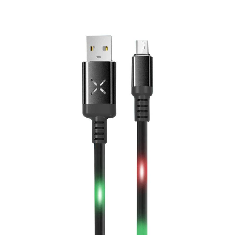 1 м type C USB голосовой кабель для передачи данных Быстрая зарядка для samsung huawei Xiaomi Micro USB кабель для зарядки для телефона Android A40
