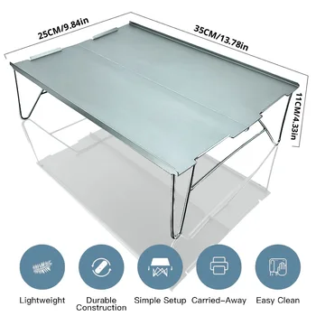 

Camping Table Folding Table Outdoor Creative Small Size Durable Camping Leisure Table Portable Aluminum Table New