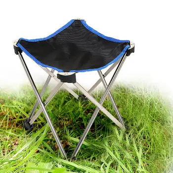 

Outdoor Portable Fish Chair Folding Stool Casual Chair Festival Picnic BBQ Beach Portable Lightweight Chairs