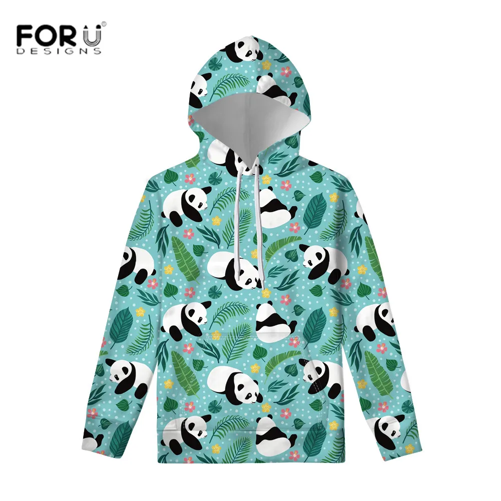 FOURUDESIGNS/осенне-зимние толстовки с объемным рисунком панды; топы с капюшоном; спортивные костюмы; куртка; сезон осень-зима; Polluvers; - Цвет: QA258Z72