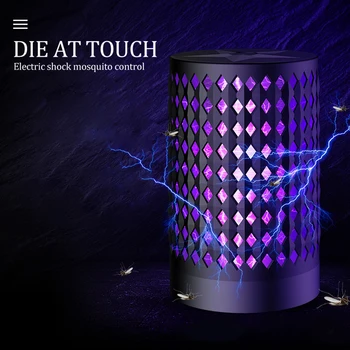 

LED Photocatalyst UV Mosquito Killer Lamp Fly Bug Zapper Insect Control Light No Radiation Insect Killer Flies Trap Lamp