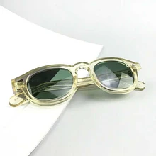 Gafas de sol polarizadas para hombre y mujer, gafas de acetato de alta calidad, gafas de sol de marca, gafas de sol de estilo Vintage, Z081-2