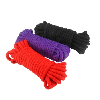 BDSM Bondage Cotton Rope 5M Role Play Sex Toys For Couples Erotic Harness Restraint Fetish Adult Games Slut Chastity Sexy Toys 4