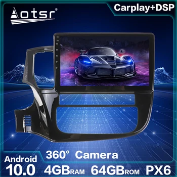 

For Mitsubishi Outlander 2014-19 Android Radio Car Multimedia Player Car GPS Navigation Android 10.0 64GB Auto Stereo Head Unit