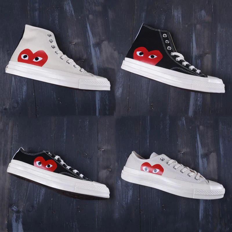 sneakers with heart eyes
