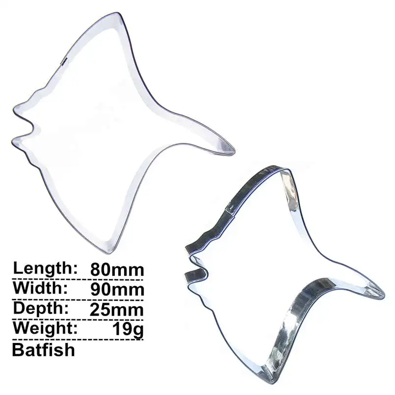 Sheep shark Bat fish turtle violin shell woman Cookie Cutter Biscuit Press Stamp Embosser Sugar Pasty Cake DIY Baking Mould cookie cutter baking mold cookie mould cookie printing mold baking decorating tools cookie maker press kit
