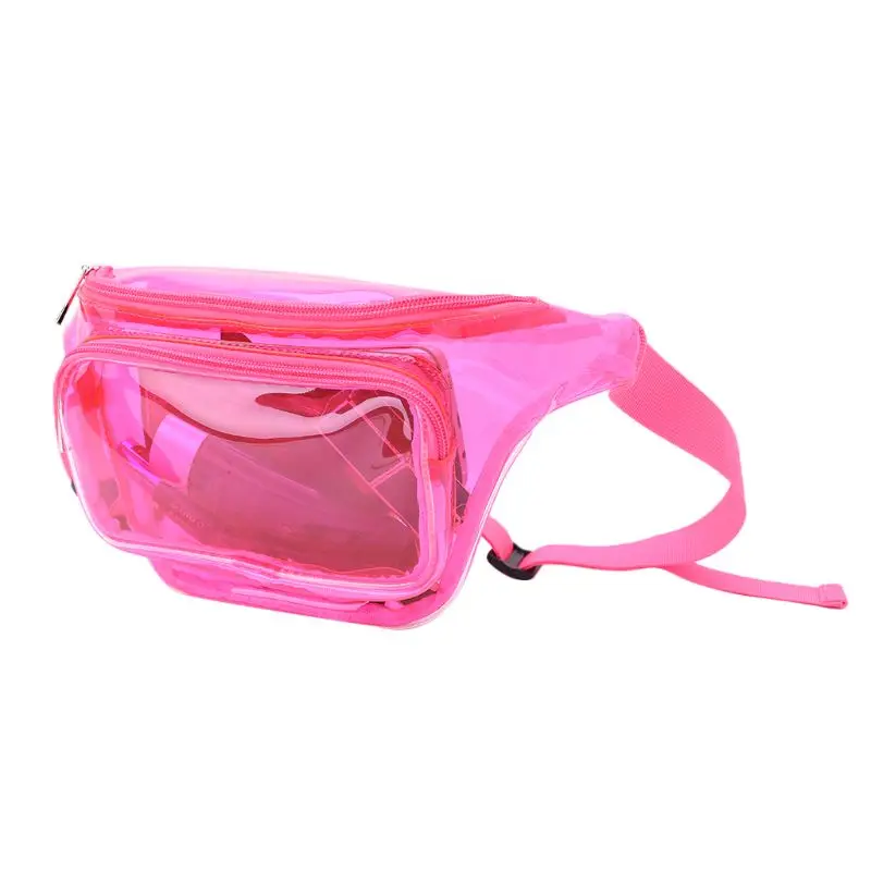 Прозрачный чехол для телефона из пвх кошелек Женская поясная сумка hip pack нагрудный дорожный прозрачный кошелек JUL29