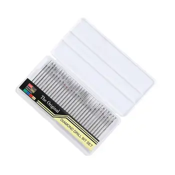 

30pcs Nail Drill Eletric Manicure Machine High Hardness High Temperature Resistance Cuticle Cleaning Accessory Tools