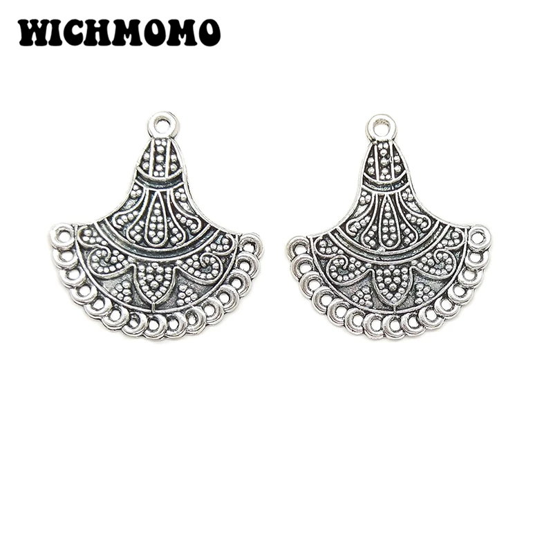 

4 шт., подвеска из цинкового сплава, 33 х30 мм