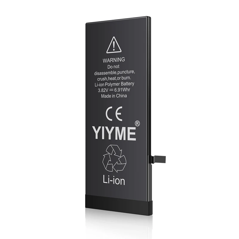 YIYME OEM запчасти телефона для iPhone 6 7 8 7plus 8plus батарея Оригинальная Емкость