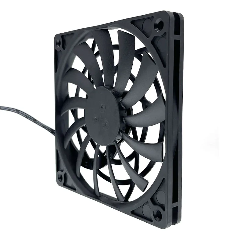 Mudo 120 mm 12cm Pwm Ventilador de Refrigeração Slim 12 mm Novo 120x120x12 mm dc 12v 0.20a 1400rpm do Computador pc Case Chassi Refrigerador Silencioso Baixo Ruído - Imagem 2
