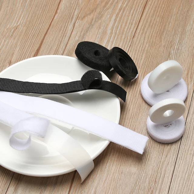 6/8/20mm Magic Sticker for Doll Sewing Clothes Fastener Tape Sewing Magic Tape Sticker Paste Strap DIY Doll Clothing Accessories 3