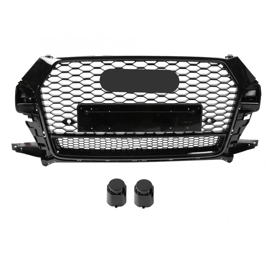 Front Bumper Grill Center Grille For Audi Q3/sq3 2016 2017 2018 (refit