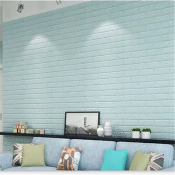 3D Wall Stickers Imitation Brick Bedroom Decor Waterproof Self adhesive Wallpaper For Living Room Kitchen TV Backdrop Decor