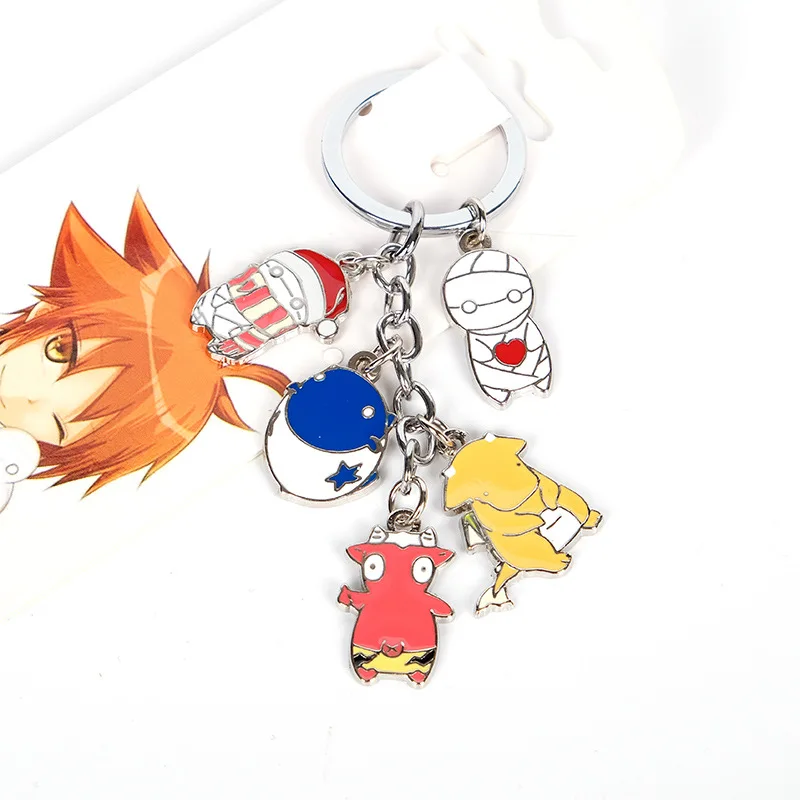 1pcs Anime How To Keep A Mummy Printed Alloy Keychain Pendant Cosplay Accessories Decor Keyring Boy Girl Gift New Key Chains Aliexpress