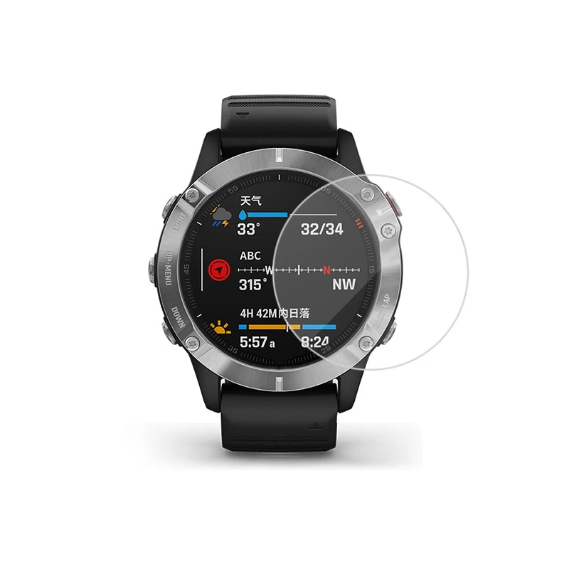 2 шт спортивные Смарт-часы из закаленного стекла для Garmin Fenix 5 5X 5S 6 6X 6xpro 6PRO 6S 6SPRO Forerunner45 D2 CHARLIE