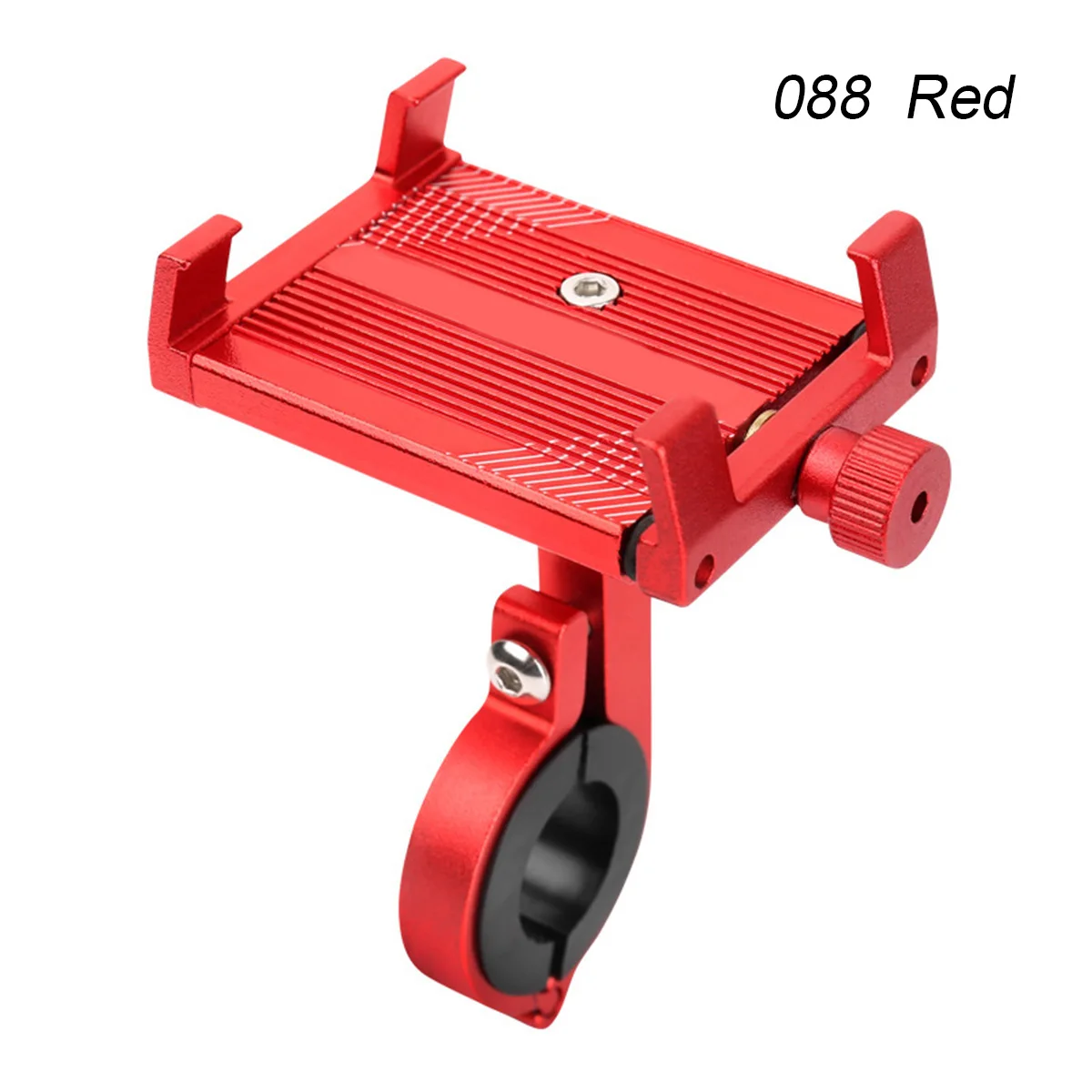 Red 088 Алюминиевый сплав 360 ° 180 ° Вращение держатель велосипеда мотоцикл велосипедный удлинитель руля для Мобильный телефон gps крепление - Цвет: Red 088