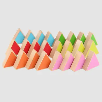 

Children Table Game Wooden Hexagonal Jigsaw Early Education Teaching Aids Building Blocks Toys