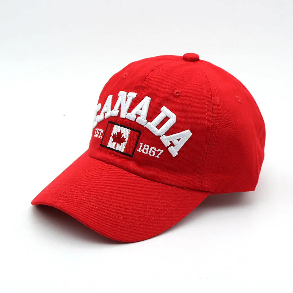Red men cap Women Man Embroidered Flower Denim Cap Fashion Baseball Cap Topee gorra hombre casquette czapka z daszkiem trucker cap - Цвет: Red