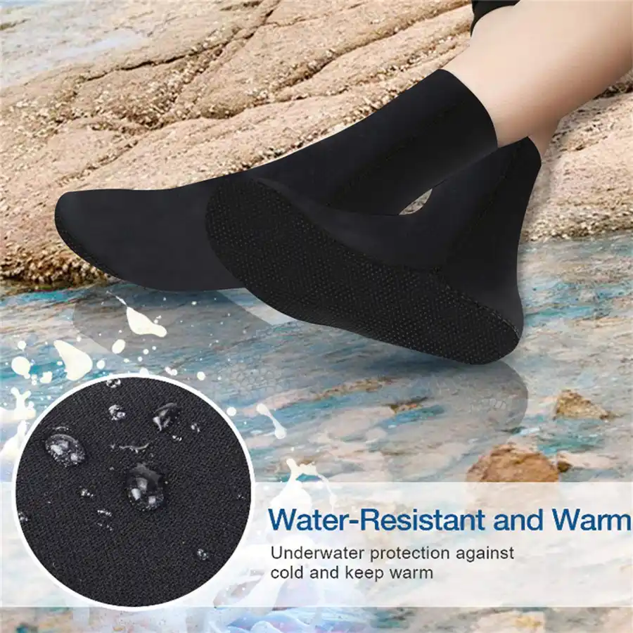 Women's neoprene beach socks 3mm beach 