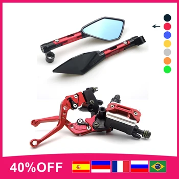 

FOR yamaha xjr 400 suzuki vstrom 650 honda cbr 125r ktm duke moto kawasaki er6f Motorcycle brake lever moto accessories