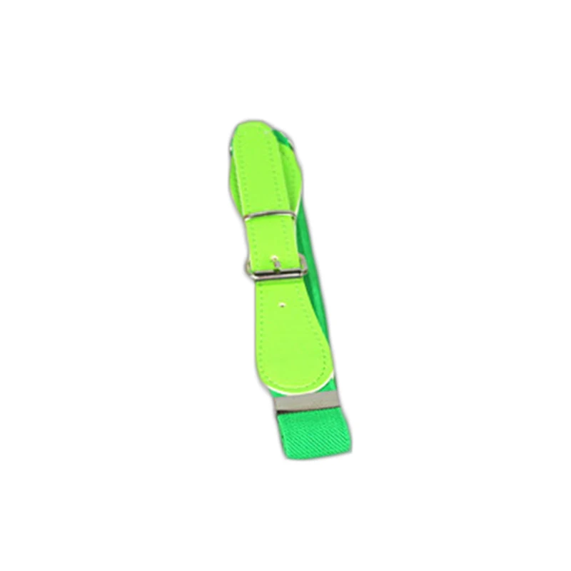 Children Belts Buckle Kids Jeans Pants Elastic Belt Stretch Adjustable For Toddler Boys Girls Fashion Waistband Candy Color