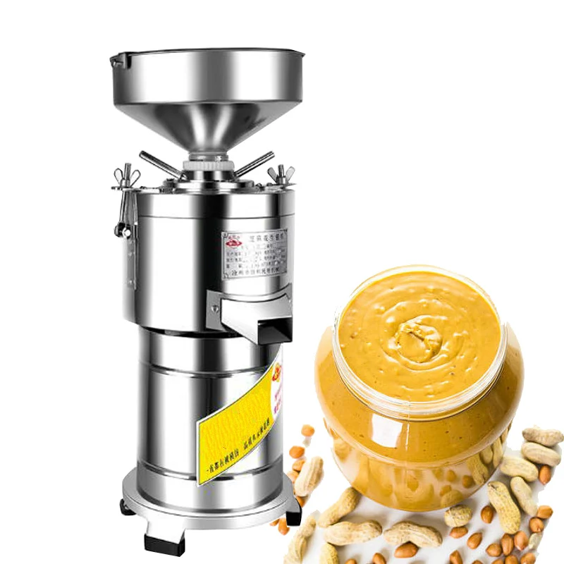 

2021 New Commercial Electric Sesame Peanut Butter Machine Peanut Butter Sesame Peanut Paste Grinding Machine Grinder