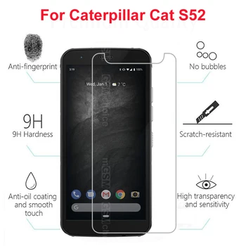 Перейти на Алиэкспресс и купить Защитное стекло для экрана Caterpillar Cat S52 закаленное стекло для Caterpillar Cat S52 стекло для Cat S 52 Защитная пленка для экрана