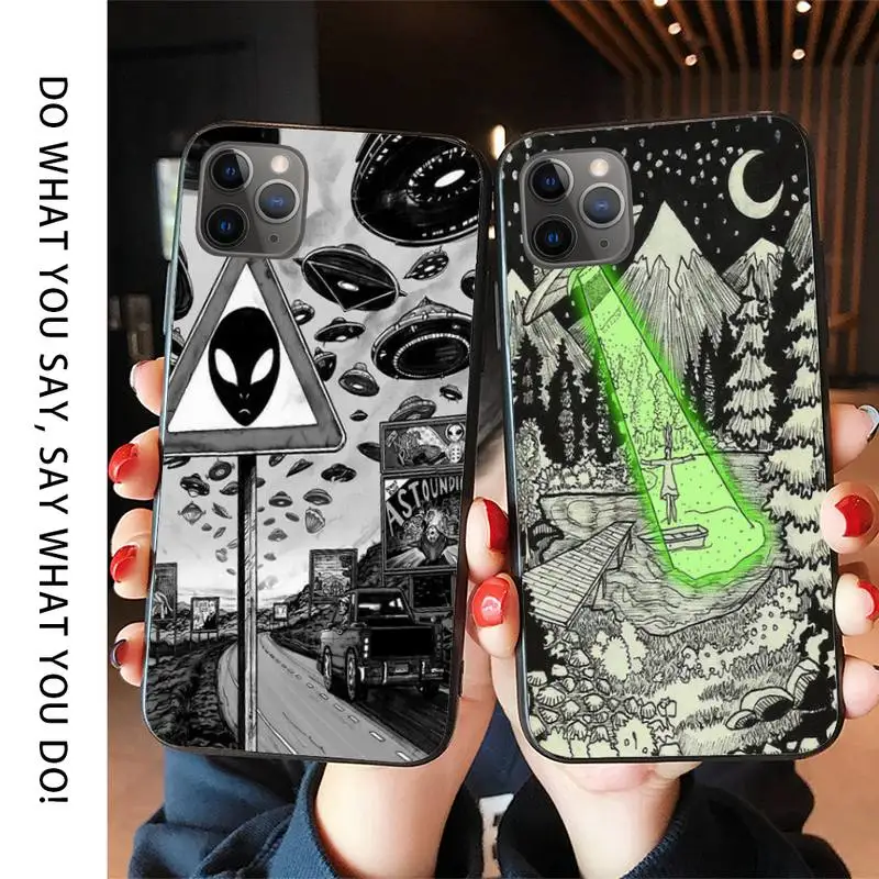 Чужой чехол для телефона iPhone XS 11 11Pro 5 5s SE 6 6s плюс 7 8 2020 | Мобильные телефоны и