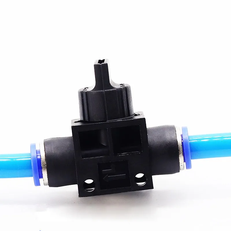 Пневматические фитинги быстроразъемный пластиковый контроллер скорости