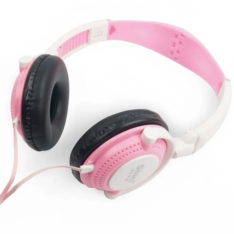Sprot наушники проводные наушники Игровые наушники для Xbox One гарнитура с микрофоном для Ps4 Playstation 4 мобильный телефон - Цвет: Pink