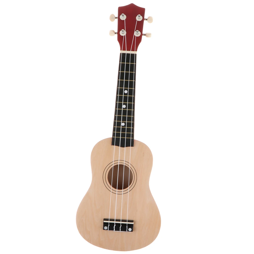 21 Inch Ukulele Starter Kit Vintage 4 String Kids Beginner Ukulele Hawaii Guitar Basswood Body Ukulele for Beginners